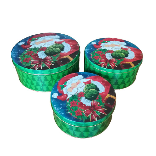 Biscuit boxes Cookie Tin cans Axp-16